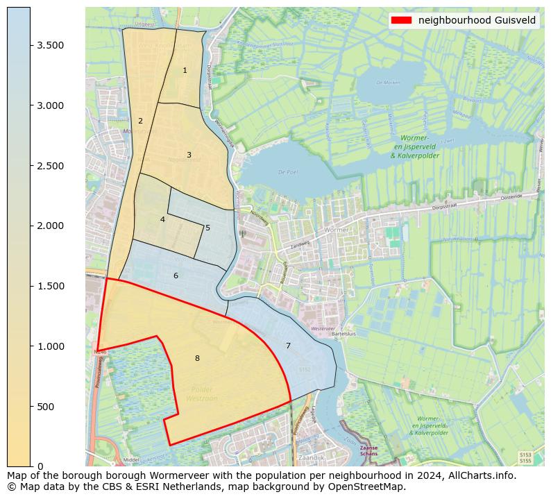 Image of the neighbourhood Guisveld at the map. This image is used as introduction to this page. This page shows a lot of information about the population in the neighbourhood Guisveld (such as the distribution by age groups of the residents, the composition of households, whether inhabitants are natives or Dutch with an immigration background, data about the houses (numbers, types, price development, use, type of property, ...) and more (car ownership, energy consumption, ...) based on open data from the Dutch Central Bureau of Statistics and various other sources!