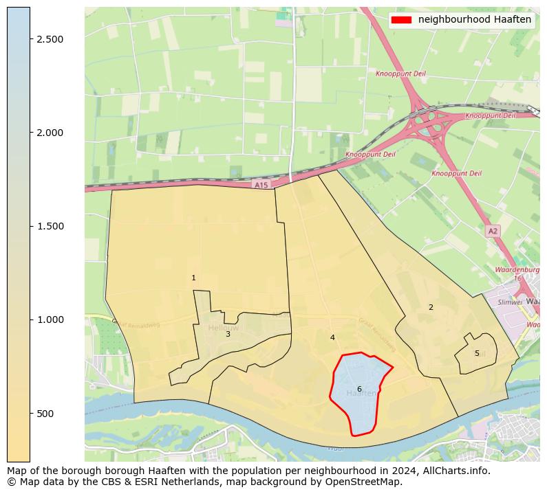 Image of the neighbourhood Haaften at the map. This image is used as introduction to this page. This page shows a lot of information about the population in the neighbourhood Haaften (such as the distribution by age groups of the residents, the composition of households, whether inhabitants are natives or Dutch with an immigration background, data about the houses (numbers, types, price development, use, type of property, ...) and more (car ownership, energy consumption, ...) based on open data from the Dutch Central Bureau of Statistics and various other sources!