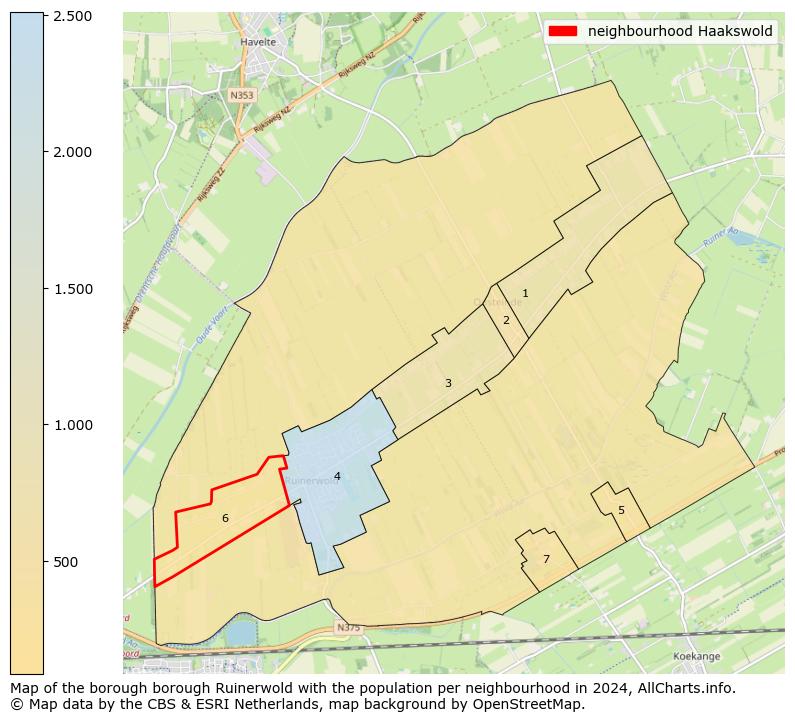 Image of the neighbourhood Haakswold at the map. This image is used as introduction to this page. This page shows a lot of information about the population in the neighbourhood Haakswold (such as the distribution by age groups of the residents, the composition of households, whether inhabitants are natives or Dutch with an immigration background, data about the houses (numbers, types, price development, use, type of property, ...) and more (car ownership, energy consumption, ...) based on open data from the Dutch Central Bureau of Statistics and various other sources!