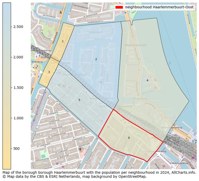 Image of the neighbourhood Haarlemmerbuurt-Oost at the map. This image is used as introduction to this page. This page shows a lot of information about the population in the neighbourhood Haarlemmerbuurt-Oost (such as the distribution by age groups of the residents, the composition of households, whether inhabitants are natives or Dutch with an immigration background, data about the houses (numbers, types, price development, use, type of property, ...) and more (car ownership, energy consumption, ...) based on open data from the Dutch Central Bureau of Statistics and various other sources!