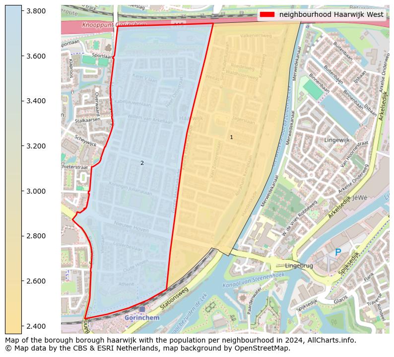 Image of the neighbourhood Haarwijk West at the map. This image is used as introduction to this page. This page shows a lot of information about the population in the neighbourhood Haarwijk West (such as the distribution by age groups of the residents, the composition of households, whether inhabitants are natives or Dutch with an immigration background, data about the houses (numbers, types, price development, use, type of property, ...) and more (car ownership, energy consumption, ...) based on open data from the Dutch Central Bureau of Statistics and various other sources!