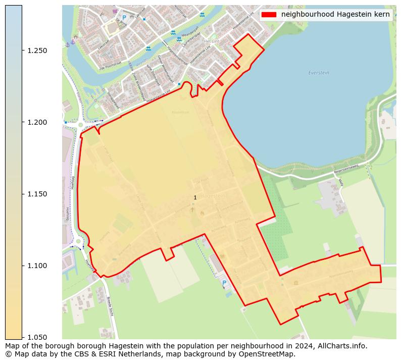 Image of the neighbourhood Hagestein kern at the map. This image is used as introduction to this page. This page shows a lot of information about the population in the neighbourhood Hagestein kern (such as the distribution by age groups of the residents, the composition of households, whether inhabitants are natives or Dutch with an immigration background, data about the houses (numbers, types, price development, use, type of property, ...) and more (car ownership, energy consumption, ...) based on open data from the Dutch Central Bureau of Statistics and various other sources!