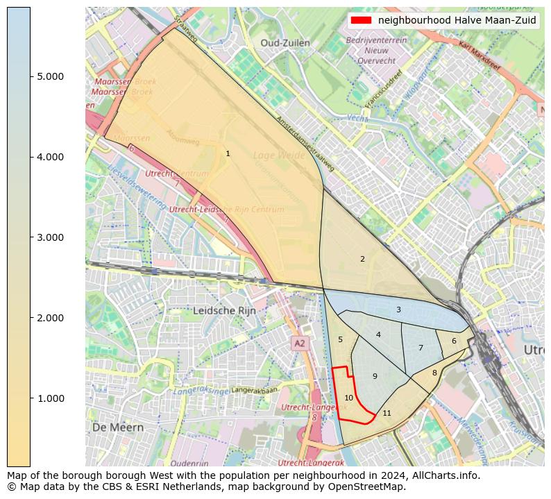 Image of the neighbourhood Halve Maan-Zuid at the map. This image is used as introduction to this page. This page shows a lot of information about the population in the neighbourhood Halve Maan-Zuid (such as the distribution by age groups of the residents, the composition of households, whether inhabitants are natives or Dutch with an immigration background, data about the houses (numbers, types, price development, use, type of property, ...) and more (car ownership, energy consumption, ...) based on open data from the Dutch Central Bureau of Statistics and various other sources!