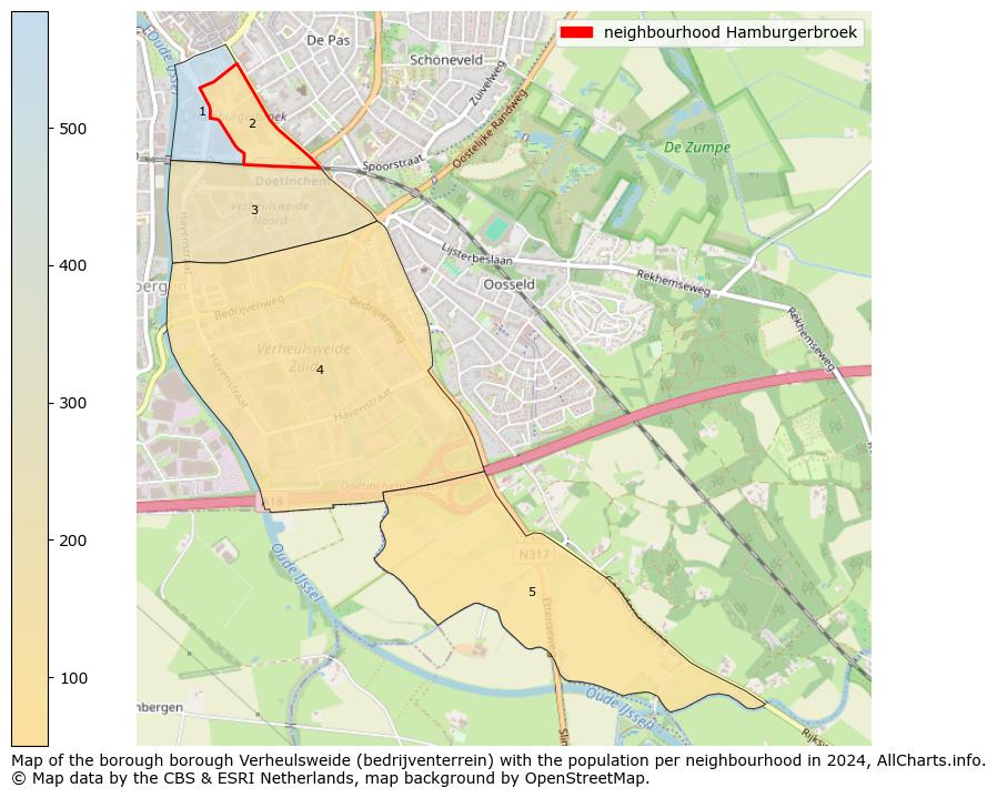 Image of the neighbourhood Hamburgerbroek at the map. This image is used as introduction to this page. This page shows a lot of information about the population in the neighbourhood Hamburgerbroek (such as the distribution by age groups of the residents, the composition of households, whether inhabitants are natives or Dutch with an immigration background, data about the houses (numbers, types, price development, use, type of property, ...) and more (car ownership, energy consumption, ...) based on open data from the Dutch Central Bureau of Statistics and various other sources!