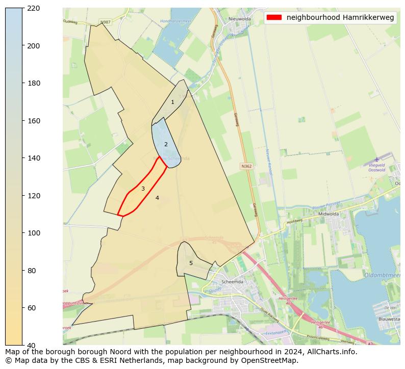 Image of the neighbourhood Hamrikkerweg at the map. This image is used as introduction to this page. This page shows a lot of information about the population in the neighbourhood Hamrikkerweg (such as the distribution by age groups of the residents, the composition of households, whether inhabitants are natives or Dutch with an immigration background, data about the houses (numbers, types, price development, use, type of property, ...) and more (car ownership, energy consumption, ...) based on open data from the Dutch Central Bureau of Statistics and various other sources!