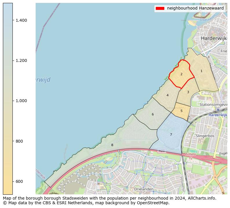 Image of the neighbourhood Hanzewaard at the map. This image is used as introduction to this page. This page shows a lot of information about the population in the neighbourhood Hanzewaard (such as the distribution by age groups of the residents, the composition of households, whether inhabitants are natives or Dutch with an immigration background, data about the houses (numbers, types, price development, use, type of property, ...) and more (car ownership, energy consumption, ...) based on open data from the Dutch Central Bureau of Statistics and various other sources!