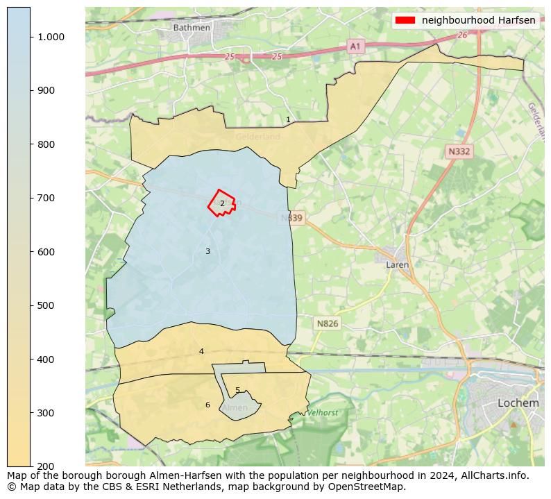 Image of the neighbourhood Harfsen at the map. This image is used as introduction to this page. This page shows a lot of information about the population in the neighbourhood Harfsen (such as the distribution by age groups of the residents, the composition of households, whether inhabitants are natives or Dutch with an immigration background, data about the houses (numbers, types, price development, use, type of property, ...) and more (car ownership, energy consumption, ...) based on open data from the Dutch Central Bureau of Statistics and various other sources!