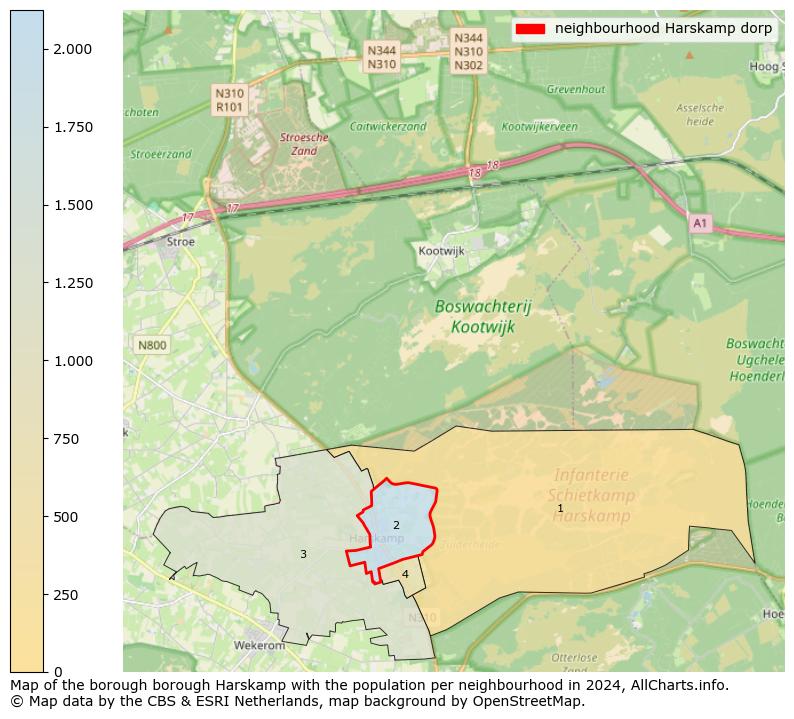 Image of the neighbourhood Harskamp dorp at the map. This image is used as introduction to this page. This page shows a lot of information about the population in the neighbourhood Harskamp dorp (such as the distribution by age groups of the residents, the composition of households, whether inhabitants are natives or Dutch with an immigration background, data about the houses (numbers, types, price development, use, type of property, ...) and more (car ownership, energy consumption, ...) based on open data from the Dutch Central Bureau of Statistics and various other sources!