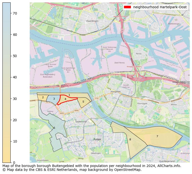 Image of the neighbourhood Hartelpark-Oost at the map. This image is used as introduction to this page. This page shows a lot of information about the population in the neighbourhood Hartelpark-Oost (such as the distribution by age groups of the residents, the composition of households, whether inhabitants are natives or Dutch with an immigration background, data about the houses (numbers, types, price development, use, type of property, ...) and more (car ownership, energy consumption, ...) based on open data from the Dutch Central Bureau of Statistics and various other sources!