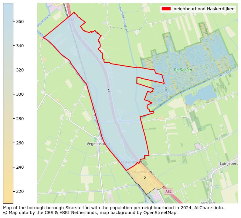 Image of the neighbourhood Haskerdijken at the map. This image is used as introduction to this page. This page shows a lot of information about the population in the neighbourhood Haskerdijken (such as the distribution by age groups of the residents, the composition of households, whether inhabitants are natives or Dutch with an immigration background, data about the houses (numbers, types, price development, use, type of property, ...) and more (car ownership, energy consumption, ...) based on open data from the Dutch Central Bureau of Statistics and various other sources!