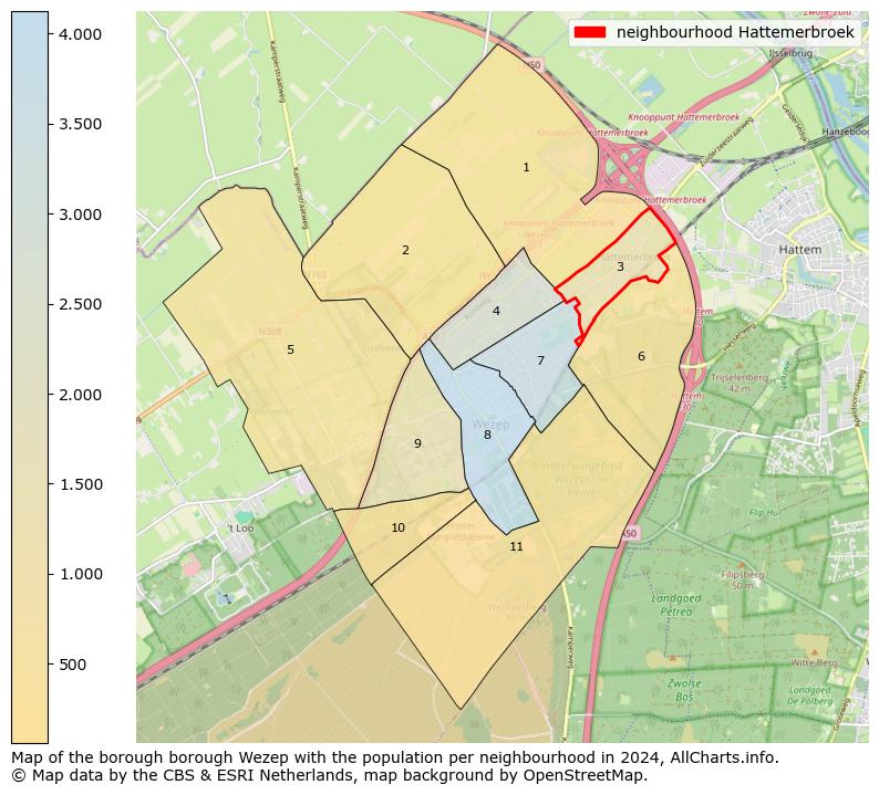 Image of the neighbourhood Hattemerbroek at the map. This image is used as introduction to this page. This page shows a lot of information about the population in the neighbourhood Hattemerbroek (such as the distribution by age groups of the residents, the composition of households, whether inhabitants are natives or Dutch with an immigration background, data about the houses (numbers, types, price development, use, type of property, ...) and more (car ownership, energy consumption, ...) based on open data from the Dutch Central Bureau of Statistics and various other sources!