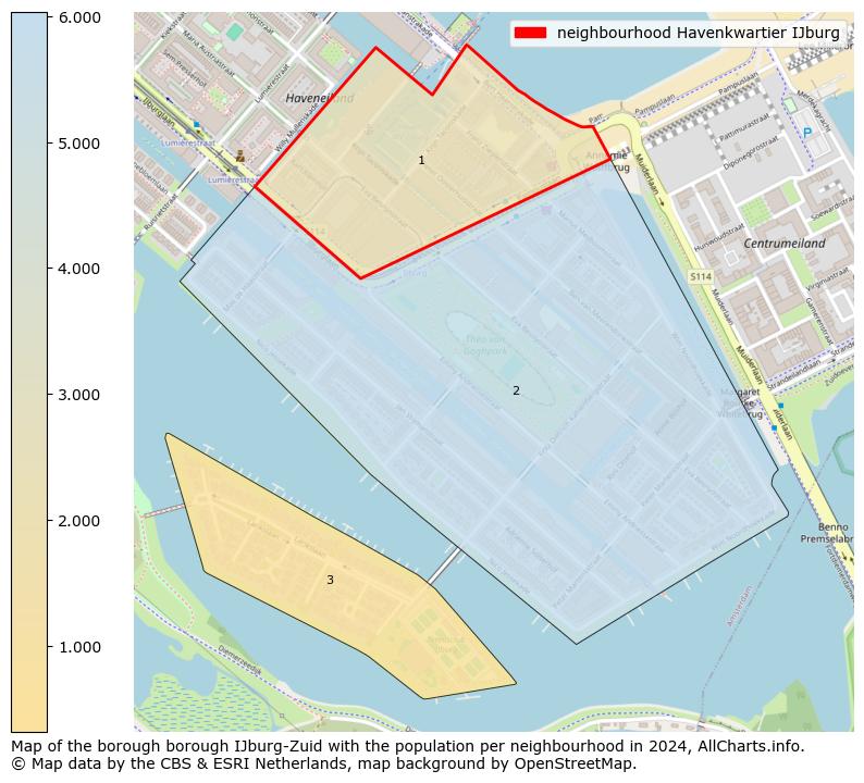 Image of the neighbourhood Havenkwartier IJburg at the map. This image is used as introduction to this page. This page shows a lot of information about the population in the neighbourhood Havenkwartier IJburg (such as the distribution by age groups of the residents, the composition of households, whether inhabitants are natives or Dutch with an immigration background, data about the houses (numbers, types, price development, use, type of property, ...) and more (car ownership, energy consumption, ...) based on open data from the Dutch Central Bureau of Statistics and various other sources!