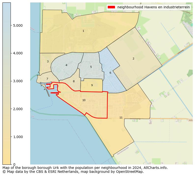 Image of the neighbourhood Havens en industrieterrein at the map. This image is used as introduction to this page. This page shows a lot of information about the population in the neighbourhood Havens en industrieterrein (such as the distribution by age groups of the residents, the composition of households, whether inhabitants are natives or Dutch with an immigration background, data about the houses (numbers, types, price development, use, type of property, ...) and more (car ownership, energy consumption, ...) based on open data from the Dutch Central Bureau of Statistics and various other sources!