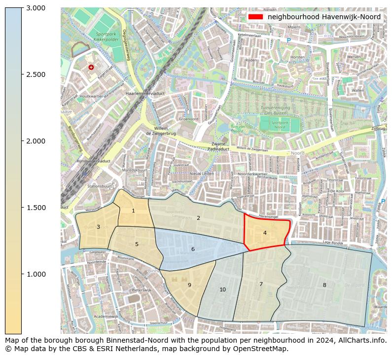 Image of the neighbourhood Havenwijk-Noord at the map. This image is used as introduction to this page. This page shows a lot of information about the population in the neighbourhood Havenwijk-Noord (such as the distribution by age groups of the residents, the composition of households, whether inhabitants are natives or Dutch with an immigration background, data about the houses (numbers, types, price development, use, type of property, ...) and more (car ownership, energy consumption, ...) based on open data from the Dutch Central Bureau of Statistics and various other sources!