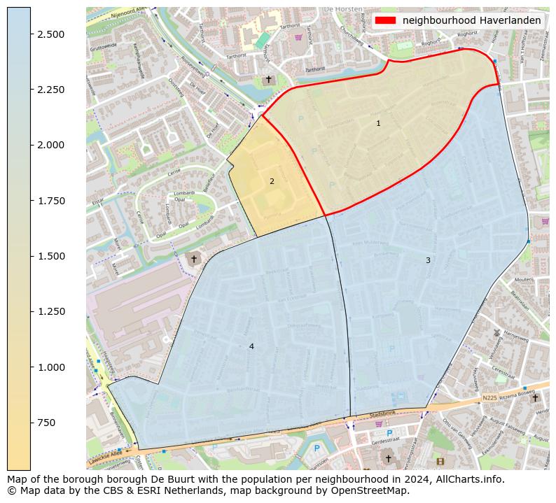 Image of the neighbourhood Haverlanden at the map. This image is used as introduction to this page. This page shows a lot of information about the population in the neighbourhood Haverlanden (such as the distribution by age groups of the residents, the composition of households, whether inhabitants are natives or Dutch with an immigration background, data about the houses (numbers, types, price development, use, type of property, ...) and more (car ownership, energy consumption, ...) based on open data from the Dutch Central Bureau of Statistics and various other sources!