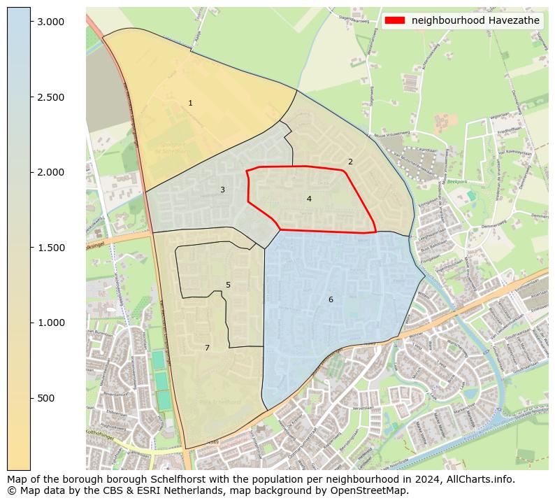 Image of the neighbourhood Havezathe at the map. This image is used as introduction to this page. This page shows a lot of information about the population in the neighbourhood Havezathe (such as the distribution by age groups of the residents, the composition of households, whether inhabitants are natives or Dutch with an immigration background, data about the houses (numbers, types, price development, use, type of property, ...) and more (car ownership, energy consumption, ...) based on open data from the Dutch Central Bureau of Statistics and various other sources!