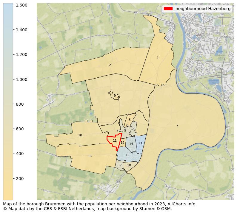 Map of the borough Brummen with the population per neighbourhood in 2021. This page shows a lot of information about residents (such as the distribution by age groups, family composition, gender, native or Dutch with an immigration background, ...), homes (numbers, types, price development, use, type of property, ...) and more (car ownership, energy consumption, ...) based on open data from the Dutch Central Bureau of Statistics and various other sources!