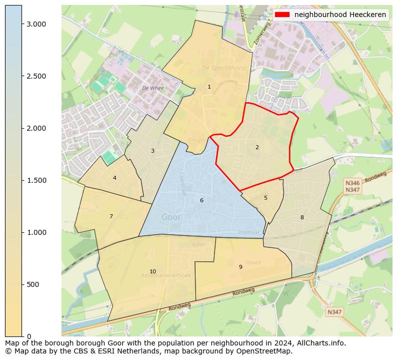 Image of the neighbourhood Heeckeren at the map. This image is used as introduction to this page. This page shows a lot of information about the population in the neighbourhood Heeckeren (such as the distribution by age groups of the residents, the composition of households, whether inhabitants are natives or Dutch with an immigration background, data about the houses (numbers, types, price development, use, type of property, ...) and more (car ownership, energy consumption, ...) based on open data from the Dutch Central Bureau of Statistics and various other sources!