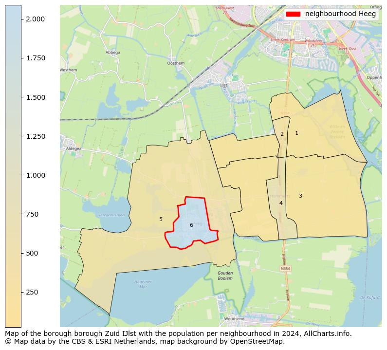 Image of the neighbourhood Heeg at the map. This image is used as introduction to this page. This page shows a lot of information about the population in the neighbourhood Heeg (such as the distribution by age groups of the residents, the composition of households, whether inhabitants are natives or Dutch with an immigration background, data about the houses (numbers, types, price development, use, type of property, ...) and more (car ownership, energy consumption, ...) based on open data from the Dutch Central Bureau of Statistics and various other sources!