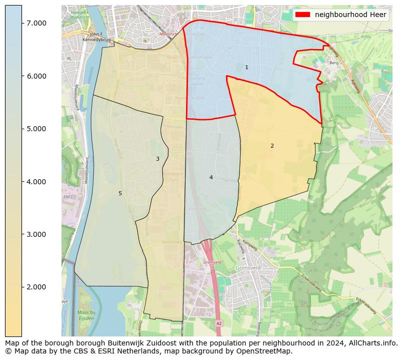 Image of the neighbourhood Heer at the map. This image is used as introduction to this page. This page shows a lot of information about the population in the neighbourhood Heer (such as the distribution by age groups of the residents, the composition of households, whether inhabitants are natives or Dutch with an immigration background, data about the houses (numbers, types, price development, use, type of property, ...) and more (car ownership, energy consumption, ...) based on open data from the Dutch Central Bureau of Statistics and various other sources!