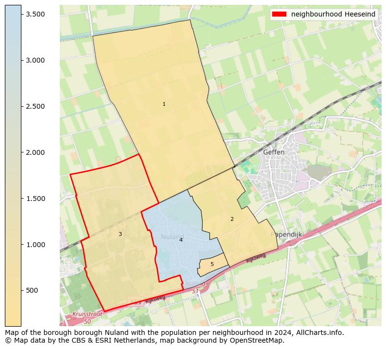 Image of the neighbourhood Heeseind at the map. This image is used as introduction to this page. This page shows a lot of information about the population in the neighbourhood Heeseind (such as the distribution by age groups of the residents, the composition of households, whether inhabitants are natives or Dutch with an immigration background, data about the houses (numbers, types, price development, use, type of property, ...) and more (car ownership, energy consumption, ...) based on open data from the Dutch Central Bureau of Statistics and various other sources!