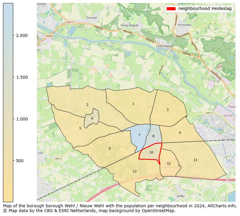 Image of the neighbourhood Heideslag at the map. This image is used as introduction to this page. This page shows a lot of information about the population in the neighbourhood Heideslag (such as the distribution by age groups of the residents, the composition of households, whether inhabitants are natives or Dutch with an immigration background, data about the houses (numbers, types, price development, use, type of property, ...) and more (car ownership, energy consumption, ...) based on open data from the Dutch Central Bureau of Statistics and various other sources!