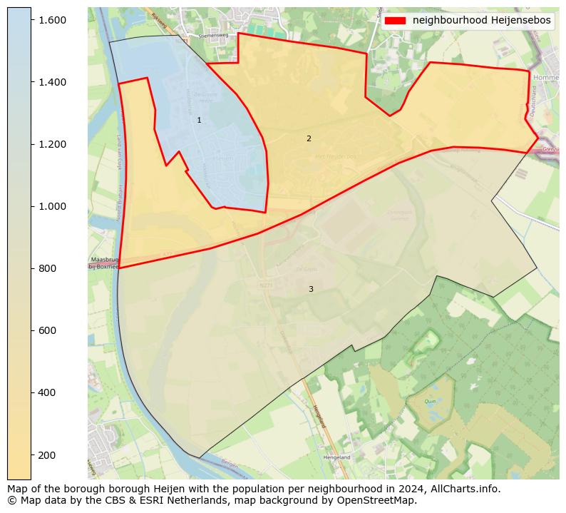 Image of the neighbourhood Heijensebos at the map. This image is used as introduction to this page. This page shows a lot of information about the population in the neighbourhood Heijensebos (such as the distribution by age groups of the residents, the composition of households, whether inhabitants are natives or Dutch with an immigration background, data about the houses (numbers, types, price development, use, type of property, ...) and more (car ownership, energy consumption, ...) based on open data from the Dutch Central Bureau of Statistics and various other sources!