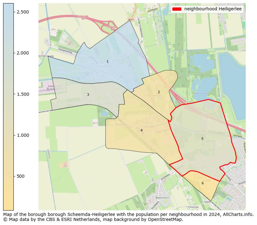 Image of the neighbourhood Heiligerlee at the map. This image is used as introduction to this page. This page shows a lot of information about the population in the neighbourhood Heiligerlee (such as the distribution by age groups of the residents, the composition of households, whether inhabitants are natives or Dutch with an immigration background, data about the houses (numbers, types, price development, use, type of property, ...) and more (car ownership, energy consumption, ...) based on open data from the Dutch Central Bureau of Statistics and various other sources!