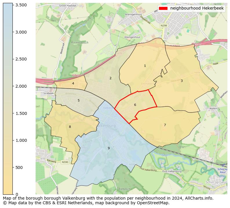 Image of the neighbourhood Hekerbeek at the map. This image is used as introduction to this page. This page shows a lot of information about the population in the neighbourhood Hekerbeek (such as the distribution by age groups of the residents, the composition of households, whether inhabitants are natives or Dutch with an immigration background, data about the houses (numbers, types, price development, use, type of property, ...) and more (car ownership, energy consumption, ...) based on open data from the Dutch Central Bureau of Statistics and various other sources!