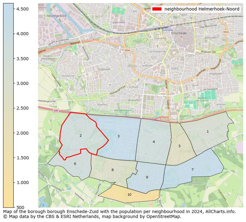 Image of the neighbourhood Helmerhoek-Noord at the map. This image is used as introduction to this page. This page shows a lot of information about the population in the neighbourhood Helmerhoek-Noord (such as the distribution by age groups of the residents, the composition of households, whether inhabitants are natives or Dutch with an immigration background, data about the houses (numbers, types, price development, use, type of property, ...) and more (car ownership, energy consumption, ...) based on open data from the Dutch Central Bureau of Statistics and various other sources!