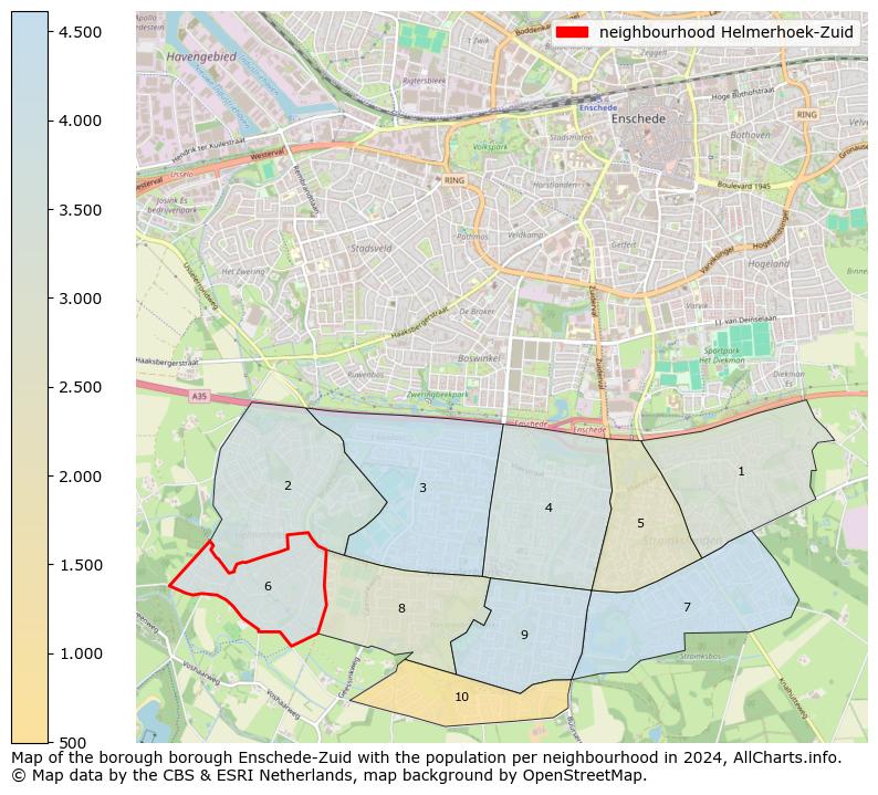 Image of the neighbourhood Helmerhoek-Zuid at the map. This image is used as introduction to this page. This page shows a lot of information about the population in the neighbourhood Helmerhoek-Zuid (such as the distribution by age groups of the residents, the composition of households, whether inhabitants are natives or Dutch with an immigration background, data about the houses (numbers, types, price development, use, type of property, ...) and more (car ownership, energy consumption, ...) based on open data from the Dutch Central Bureau of Statistics and various other sources!