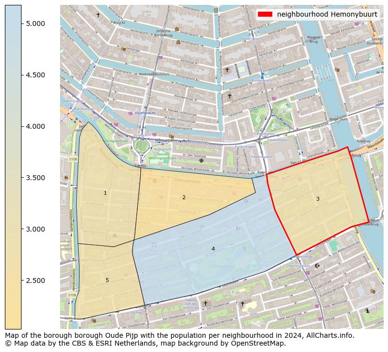 Image of the neighbourhood Hemonybuurt at the map. This image is used as introduction to this page. This page shows a lot of information about the population in the neighbourhood Hemonybuurt (such as the distribution by age groups of the residents, the composition of households, whether inhabitants are natives or Dutch with an immigration background, data about the houses (numbers, types, price development, use, type of property, ...) and more (car ownership, energy consumption, ...) based on open data from the Dutch Central Bureau of Statistics and various other sources!