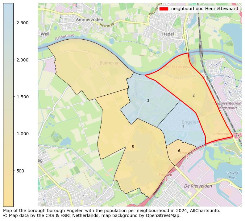 Image of the neighbourhood Henriëttewaard at the map. This image is used as introduction to this page. This page shows a lot of information about the population in the neighbourhood Henriëttewaard (such as the distribution by age groups of the residents, the composition of households, whether inhabitants are natives or Dutch with an immigration background, data about the houses (numbers, types, price development, use, type of property, ...) and more (car ownership, energy consumption, ...) based on open data from the Dutch Central Bureau of Statistics and various other sources!