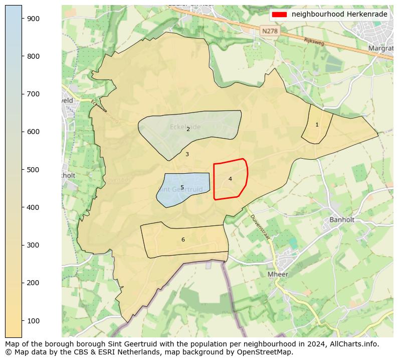 Image of the neighbourhood Herkenrade at the map. This image is used as introduction to this page. This page shows a lot of information about the population in the neighbourhood Herkenrade (such as the distribution by age groups of the residents, the composition of households, whether inhabitants are natives or Dutch with an immigration background, data about the houses (numbers, types, price development, use, type of property, ...) and more (car ownership, energy consumption, ...) based on open data from the Dutch Central Bureau of Statistics and various other sources!