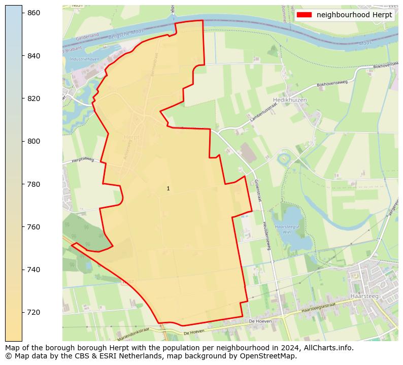 Image of the neighbourhood Herpt at the map. This image is used as introduction to this page. This page shows a lot of information about the population in the neighbourhood Herpt (such as the distribution by age groups of the residents, the composition of households, whether inhabitants are natives or Dutch with an immigration background, data about the houses (numbers, types, price development, use, type of property, ...) and more (car ownership, energy consumption, ...) based on open data from the Dutch Central Bureau of Statistics and various other sources!