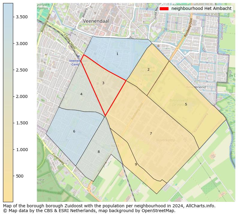 Image of the neighbourhood Het Ambacht at the map. This image is used as introduction to this page. This page shows a lot of information about the population in the neighbourhood Het Ambacht (such as the distribution by age groups of the residents, the composition of households, whether inhabitants are natives or Dutch with an immigration background, data about the houses (numbers, types, price development, use, type of property, ...) and more (car ownership, energy consumption, ...) based on open data from the Dutch Central Bureau of Statistics and various other sources!