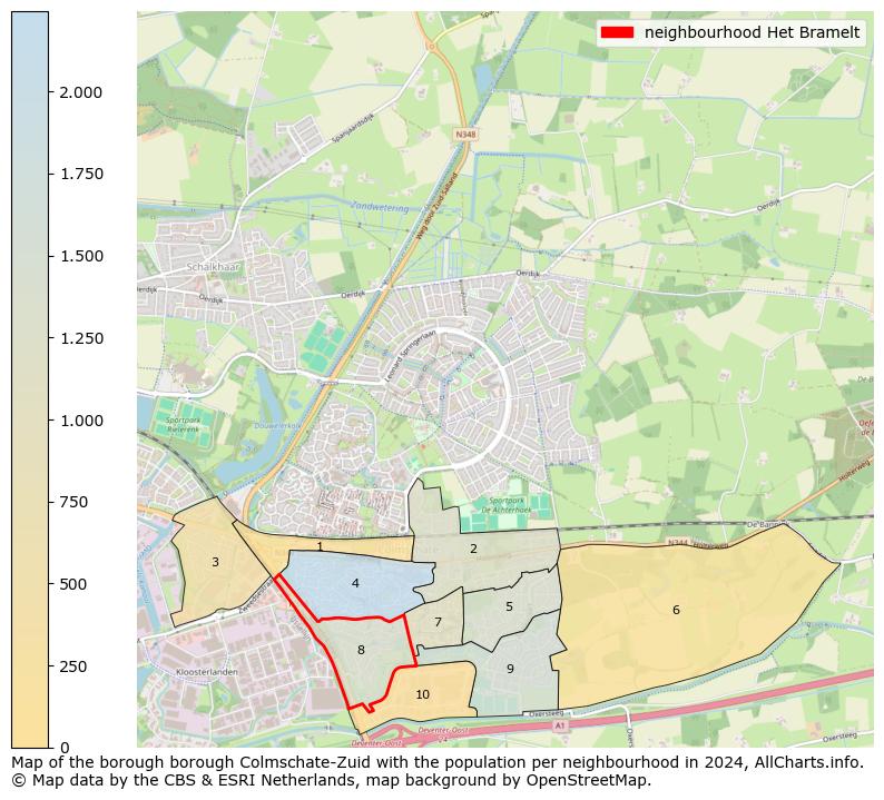 Image of the neighbourhood Het Bramelt at the map. This image is used as introduction to this page. This page shows a lot of information about the population in the neighbourhood Het Bramelt (such as the distribution by age groups of the residents, the composition of households, whether inhabitants are natives or Dutch with an immigration background, data about the houses (numbers, types, price development, use, type of property, ...) and more (car ownership, energy consumption, ...) based on open data from the Dutch Central Bureau of Statistics and various other sources!