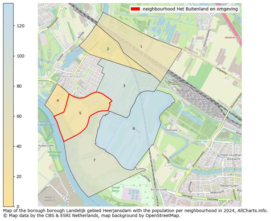 Image of the neighbourhood Het Buitenland en omgeving at the map. This image is used as introduction to this page. This page shows a lot of information about the population in the neighbourhood Het Buitenland en omgeving (such as the distribution by age groups of the residents, the composition of households, whether inhabitants are natives or Dutch with an immigration background, data about the houses (numbers, types, price development, use, type of property, ...) and more (car ownership, energy consumption, ...) based on open data from the Dutch Central Bureau of Statistics and various other sources!