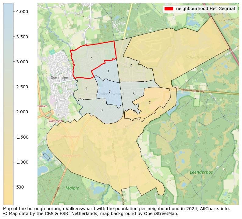 Image of the neighbourhood Het Gegraaf at the map. This image is used as introduction to this page. This page shows a lot of information about the population in the neighbourhood Het Gegraaf (such as the distribution by age groups of the residents, the composition of households, whether inhabitants are natives or Dutch with an immigration background, data about the houses (numbers, types, price development, use, type of property, ...) and more (car ownership, energy consumption, ...) based on open data from the Dutch Central Bureau of Statistics and various other sources!