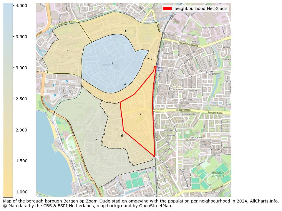 Image of the neighbourhood Het Glacis at the map. This image is used as introduction to this page. This page shows a lot of information about the population in the neighbourhood Het Glacis (such as the distribution by age groups of the residents, the composition of households, whether inhabitants are natives or Dutch with an immigration background, data about the houses (numbers, types, price development, use, type of property, ...) and more (car ownership, energy consumption, ...) based on open data from the Dutch Central Bureau of Statistics and various other sources!