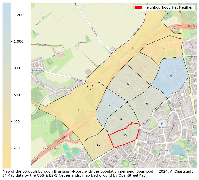 Image of the neighbourhood Het Heufken at the map. This image is used as introduction to this page. This page shows a lot of information about the population in the neighbourhood Het Heufken (such as the distribution by age groups of the residents, the composition of households, whether inhabitants are natives or Dutch with an immigration background, data about the houses (numbers, types, price development, use, type of property, ...) and more (car ownership, energy consumption, ...) based on open data from the Dutch Central Bureau of Statistics and various other sources!