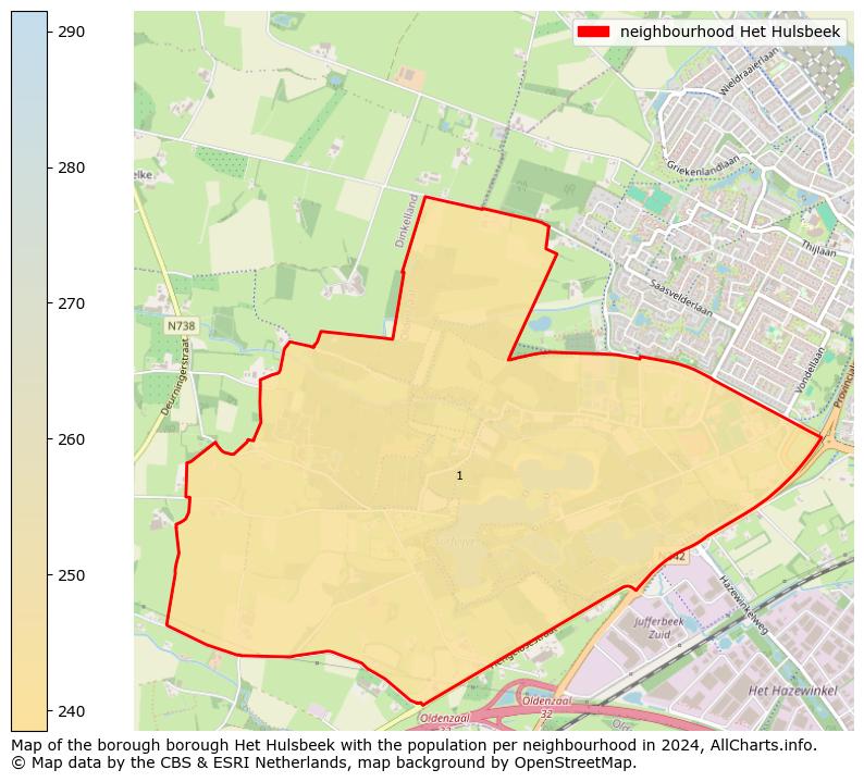 Image of the neighbourhood Het Hulsbeek at the map. This image is used as introduction to this page. This page shows a lot of information about the population in the neighbourhood Het Hulsbeek (such as the distribution by age groups of the residents, the composition of households, whether inhabitants are natives or Dutch with an immigration background, data about the houses (numbers, types, price development, use, type of property, ...) and more (car ownership, energy consumption, ...) based on open data from the Dutch Central Bureau of Statistics and various other sources!