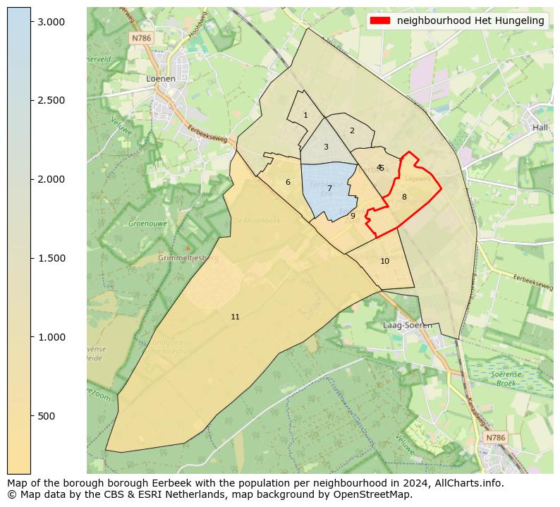 Image of the neighbourhood Het Hungeling at the map. This image is used as introduction to this page. This page shows a lot of information about the population in the neighbourhood Het Hungeling (such as the distribution by age groups of the residents, the composition of households, whether inhabitants are natives or Dutch with an immigration background, data about the houses (numbers, types, price development, use, type of property, ...) and more (car ownership, energy consumption, ...) based on open data from the Dutch Central Bureau of Statistics and various other sources!