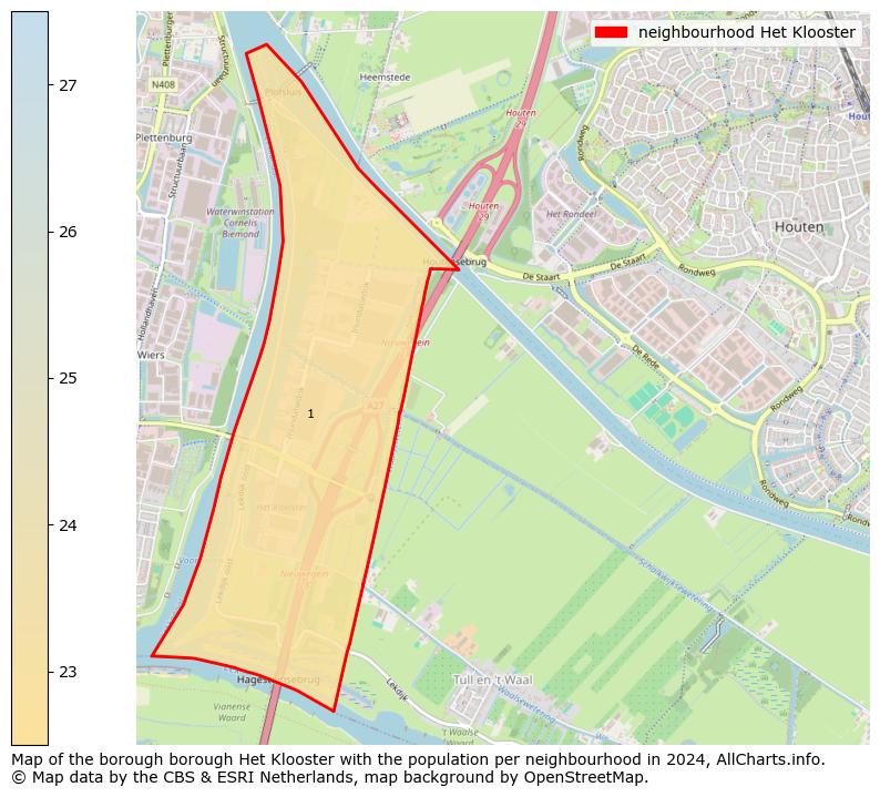 Image of the neighbourhood Het Klooster at the map. This image is used as introduction to this page. This page shows a lot of information about the population in the neighbourhood Het Klooster (such as the distribution by age groups of the residents, the composition of households, whether inhabitants are natives or Dutch with an immigration background, data about the houses (numbers, types, price development, use, type of property, ...) and more (car ownership, energy consumption, ...) based on open data from the Dutch Central Bureau of Statistics and various other sources!