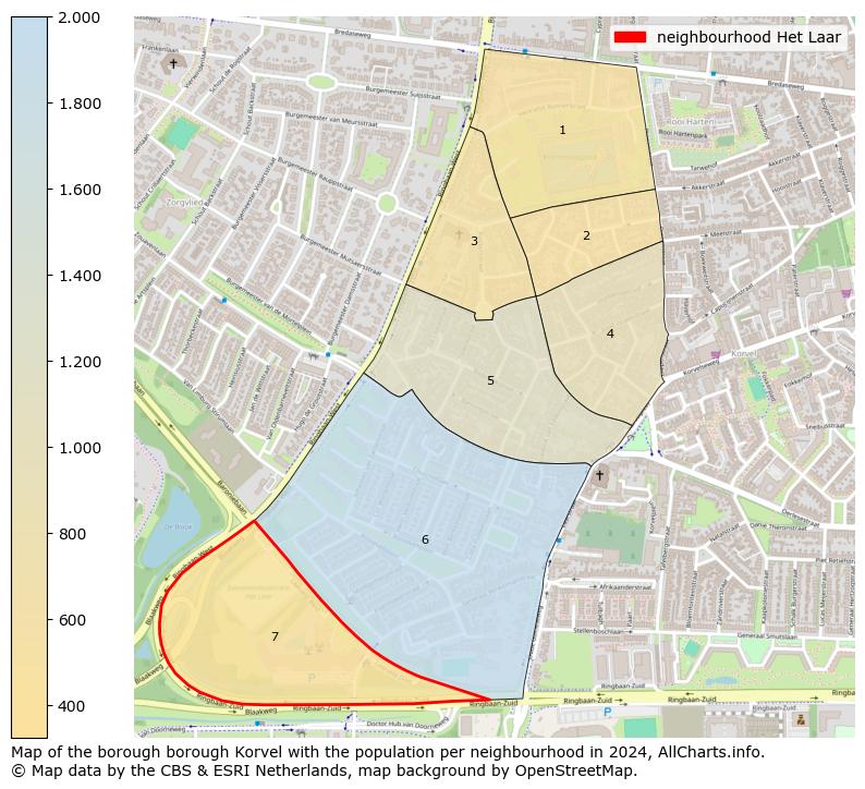 Image of the neighbourhood Het Laar at the map. This image is used as introduction to this page. This page shows a lot of information about the population in the neighbourhood Het Laar (such as the distribution by age groups of the residents, the composition of households, whether inhabitants are natives or Dutch with an immigration background, data about the houses (numbers, types, price development, use, type of property, ...) and more (car ownership, energy consumption, ...) based on open data from the Dutch Central Bureau of Statistics and various other sources!