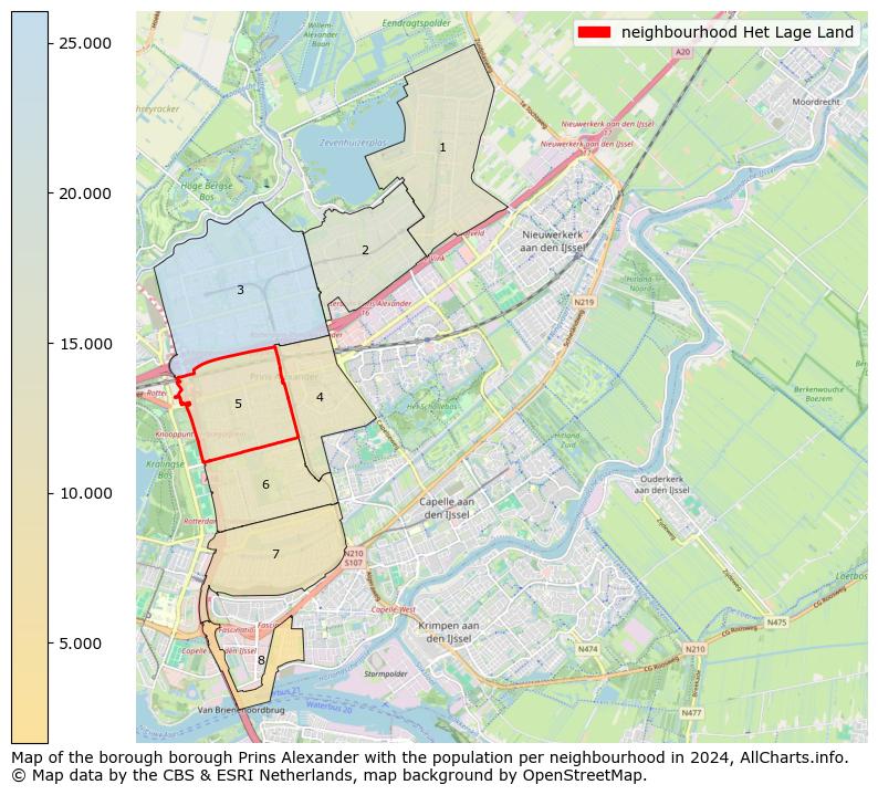 Image of the neighbourhood Het Lage Land at the map. This image is used as introduction to this page. This page shows a lot of information about the population in the neighbourhood Het Lage Land (such as the distribution by age groups of the residents, the composition of households, whether inhabitants are natives or Dutch with an immigration background, data about the houses (numbers, types, price development, use, type of property, ...) and more (car ownership, energy consumption, ...) based on open data from the Dutch Central Bureau of Statistics and various other sources!