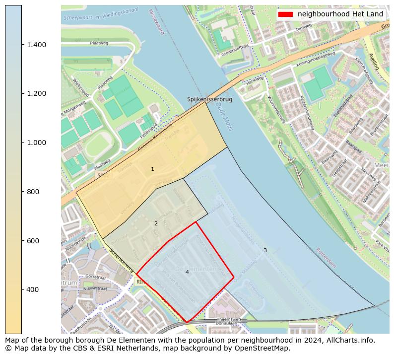 Image of the neighbourhood Het Land at the map. This image is used as introduction to this page. This page shows a lot of information about the population in the neighbourhood Het Land (such as the distribution by age groups of the residents, the composition of households, whether inhabitants are natives or Dutch with an immigration background, data about the houses (numbers, types, price development, use, type of property, ...) and more (car ownership, energy consumption, ...) based on open data from the Dutch Central Bureau of Statistics and various other sources!