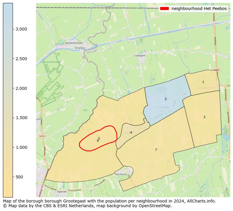 Image of the neighbourhood Het Peebos at the map. This image is used as introduction to this page. This page shows a lot of information about the population in the neighbourhood Het Peebos (such as the distribution by age groups of the residents, the composition of households, whether inhabitants are natives or Dutch with an immigration background, data about the houses (numbers, types, price development, use, type of property, ...) and more (car ownership, energy consumption, ...) based on open data from the Dutch Central Bureau of Statistics and various other sources!