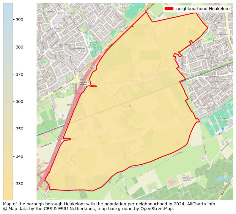 Image of the neighbourhood Heukelom at the map. This image is used as introduction to this page. This page shows a lot of information about the population in the neighbourhood Heukelom (such as the distribution by age groups of the residents, the composition of households, whether inhabitants are natives or Dutch with an immigration background, data about the houses (numbers, types, price development, use, type of property, ...) and more (car ownership, energy consumption, ...) based on open data from the Dutch Central Bureau of Statistics and various other sources!