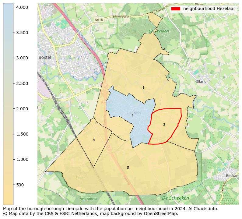 Image of the neighbourhood Hezelaar at the map. This image is used as introduction to this page. This page shows a lot of information about the population in the neighbourhood Hezelaar (such as the distribution by age groups of the residents, the composition of households, whether inhabitants are natives or Dutch with an immigration background, data about the houses (numbers, types, price development, use, type of property, ...) and more (car ownership, energy consumption, ...) based on open data from the Dutch Central Bureau of Statistics and various other sources!